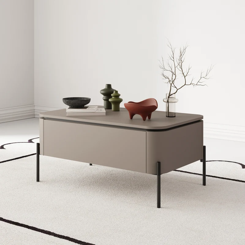 Calderis Couchtisch mit Schublade 98x60 cm Congo