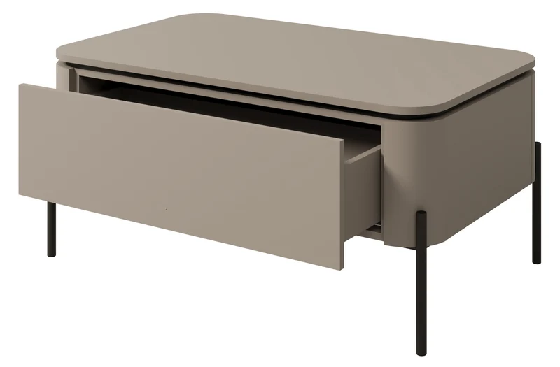 Calderis Couchtisch mit Schublade 98x60 cm Congo