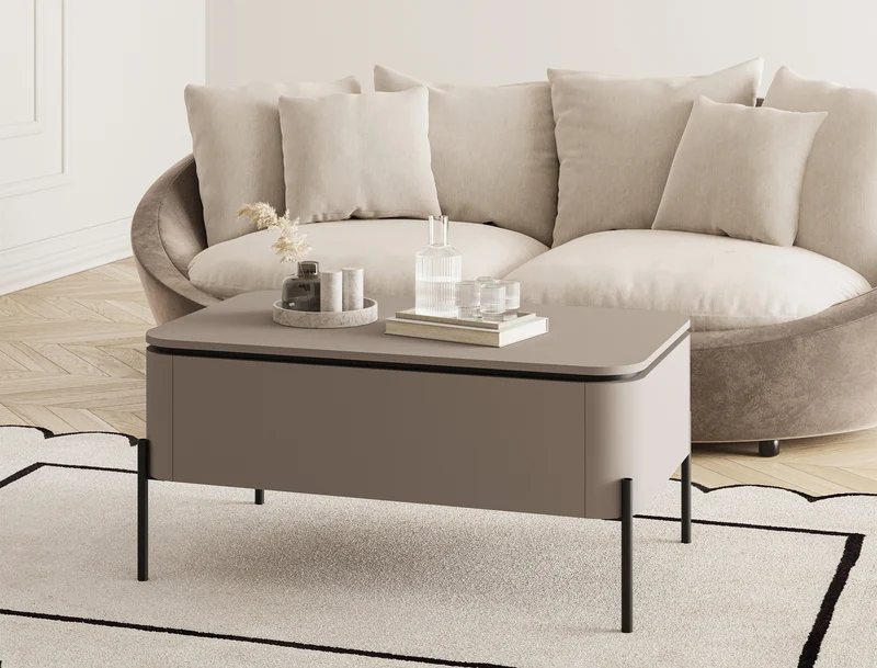 Calderis Couchtisch mit Schublade 98x60 cm Congo
