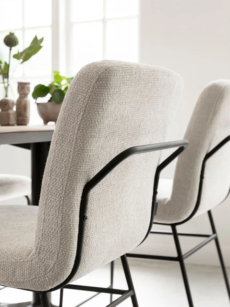 Barstuhl Zola, beige