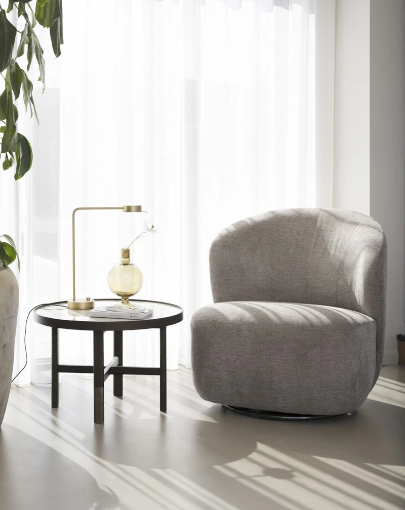 Loungechair Rhoda, beige