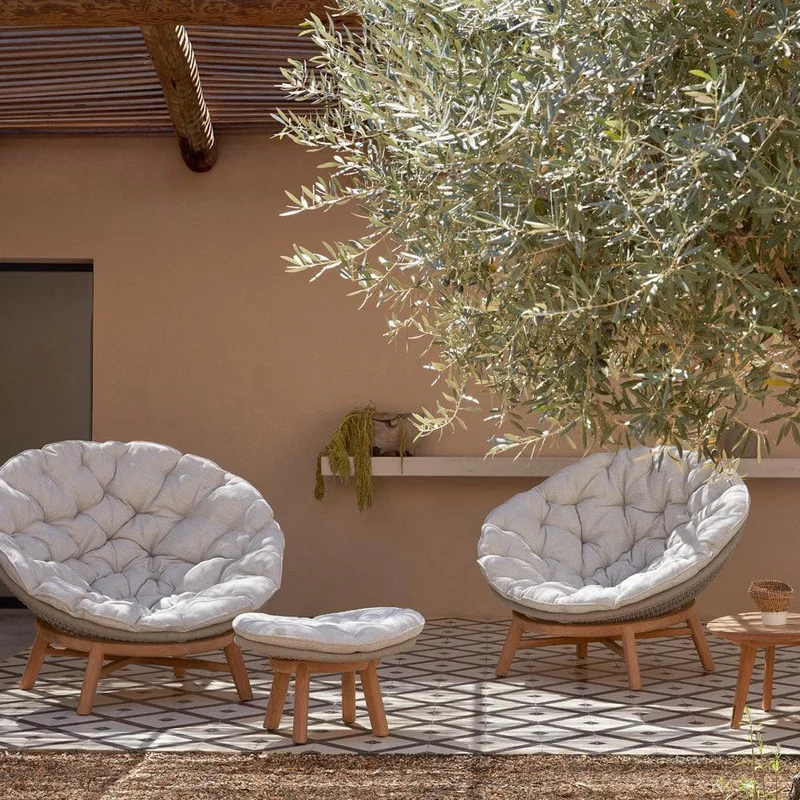Gartenhocker SANDUA Natural