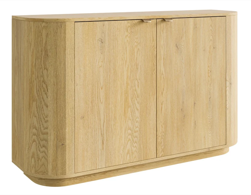 Zweittürige Kommode Coru 140 cm Eiche Cremona Torro