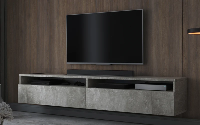 TV-Schrank Rednaw 180 cm Beton