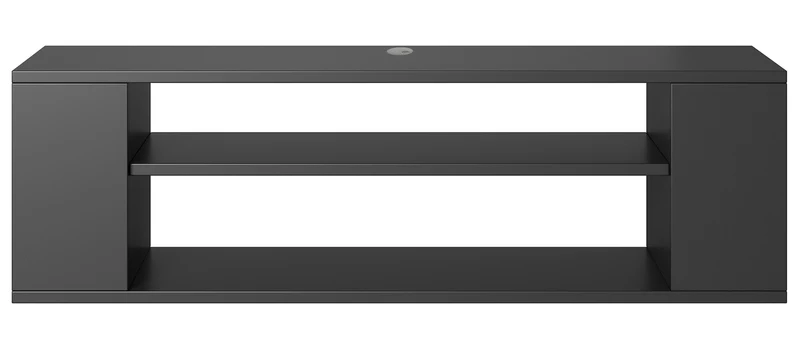 TV-Schrank Wall 100 cm Schwarz