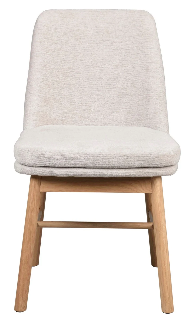 Polsterstuhl Alba, beige | Eiche geölt