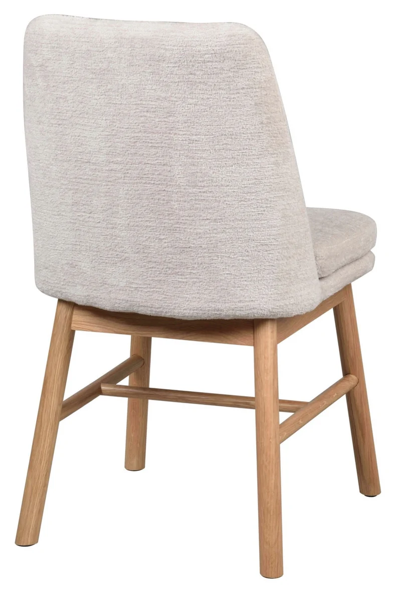 Polsterstuhl Alba, beige | Eiche geölt