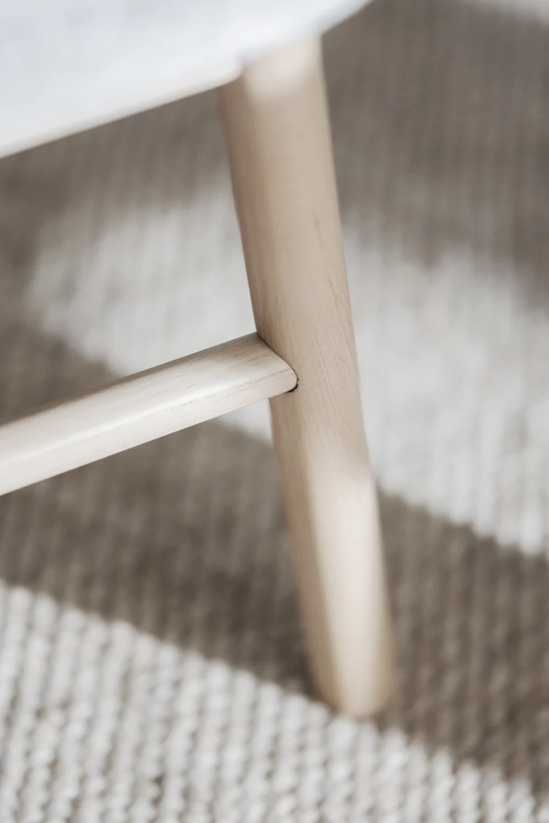 Polsterstuhl Alba, beige | Eiche gekalkt