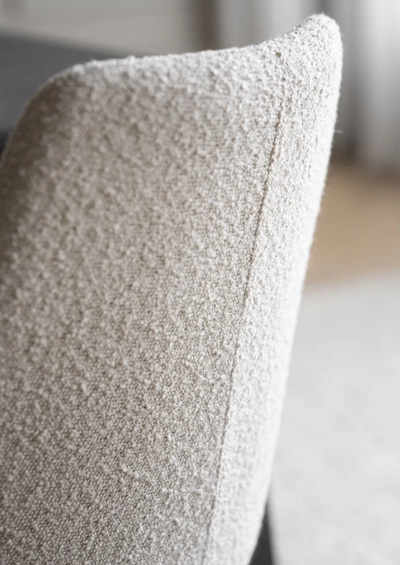Polsterstuhl Stella Boucle, beige
