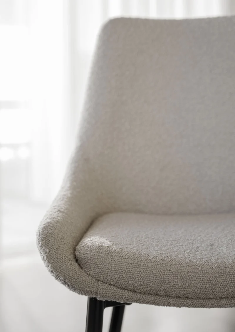 Polsterstuhl Stella Boucle, beige
