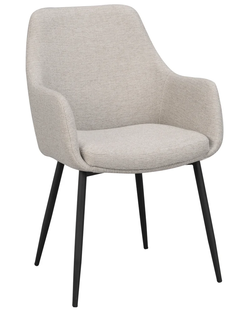 Polsterstuhl Anthea, beige-grau