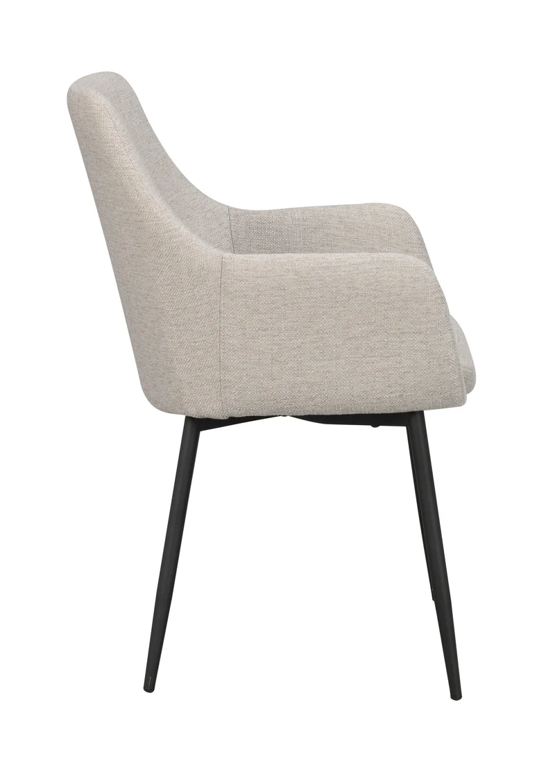 Polsterstuhl Anthea, beige-grau