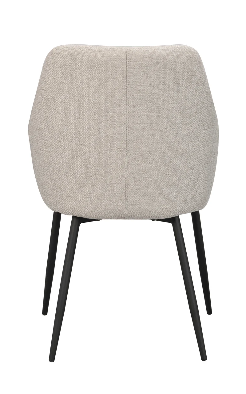 Polsterstuhl Anthea, beige-grau