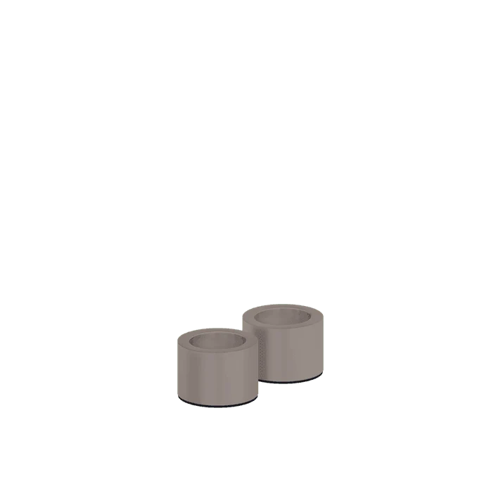 Kerzenhalter LIGHT Uyuni 2er-Pack