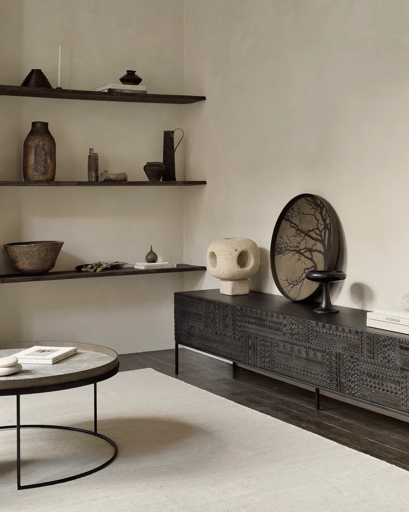 Holztablett CLASSICS Black Tree