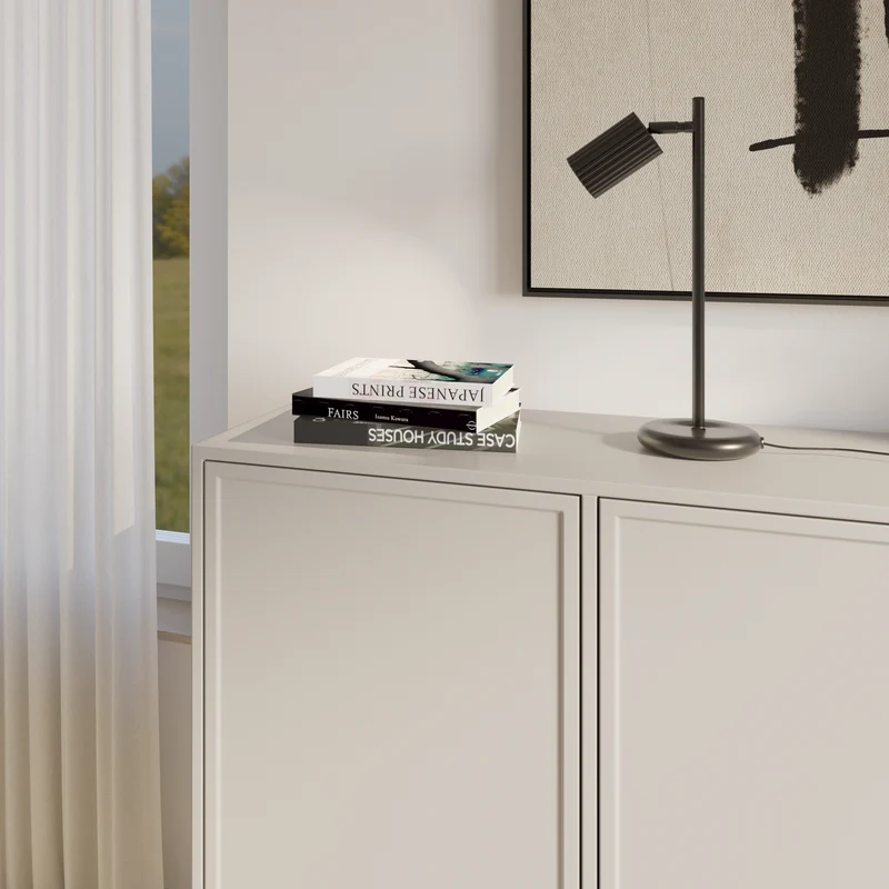 Drehtür-Kommode Velveto 150 cm Kaschmir