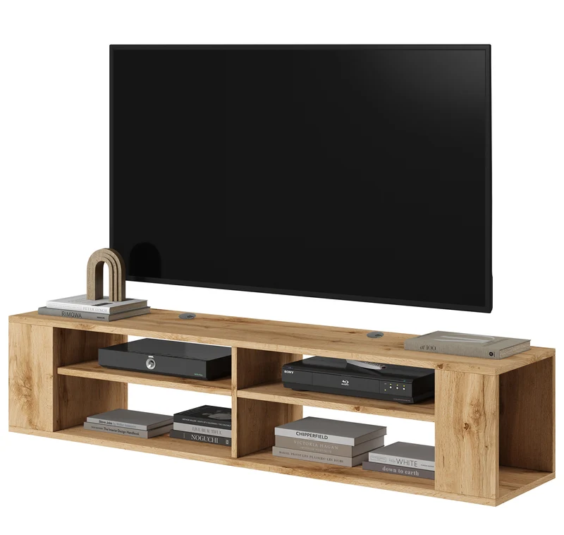 TV-Schrank Wall 140 cm Wotan-Eiche