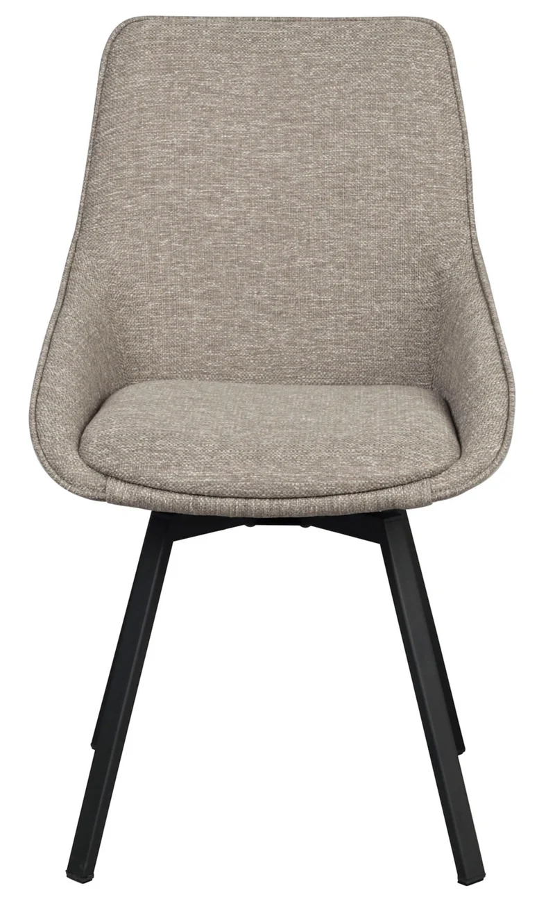 Polsterstuhl Lida, taupe