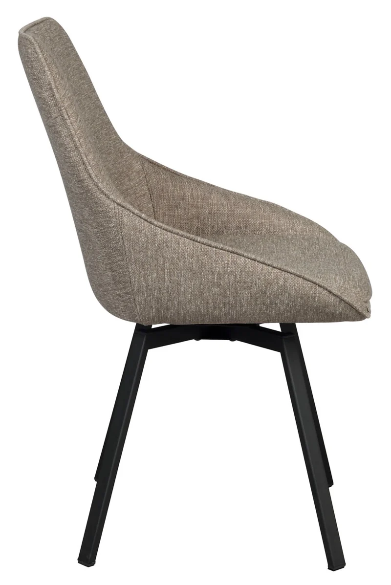Polsterstuhl Lida, taupe