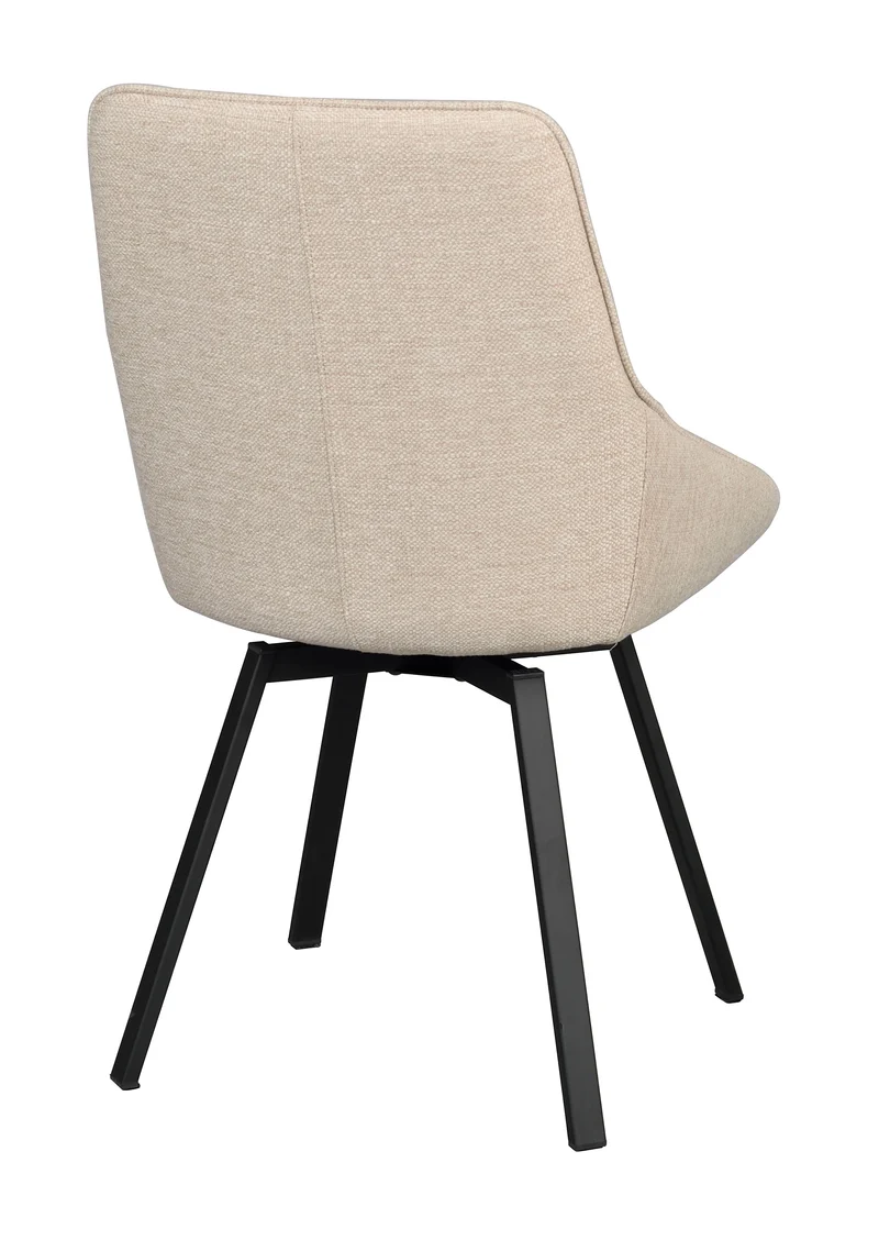 Polsterstuhl Lida, hellbeige