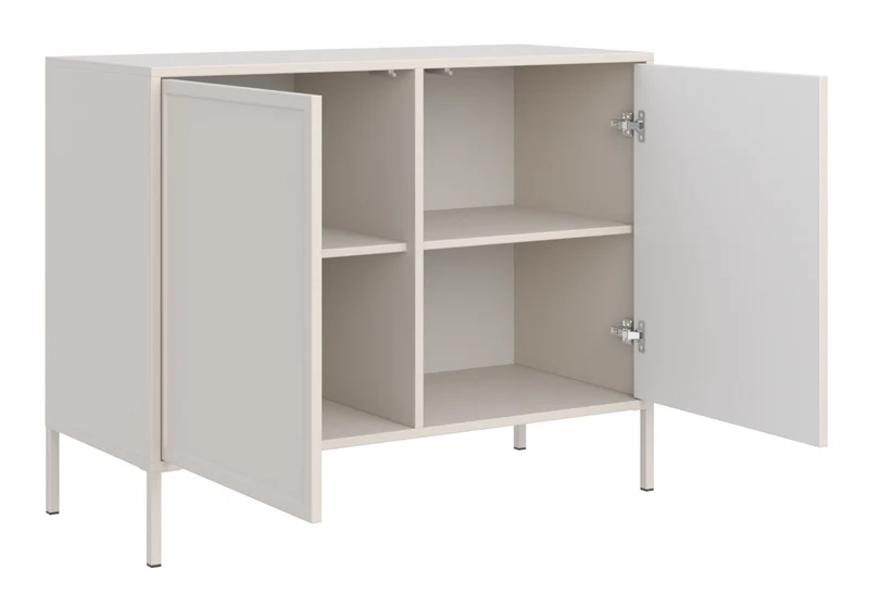 Velveto 100 cm Zweitürige Kommode Kaschmir