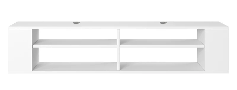 TV-Schrank Wall 140 cm Weiß