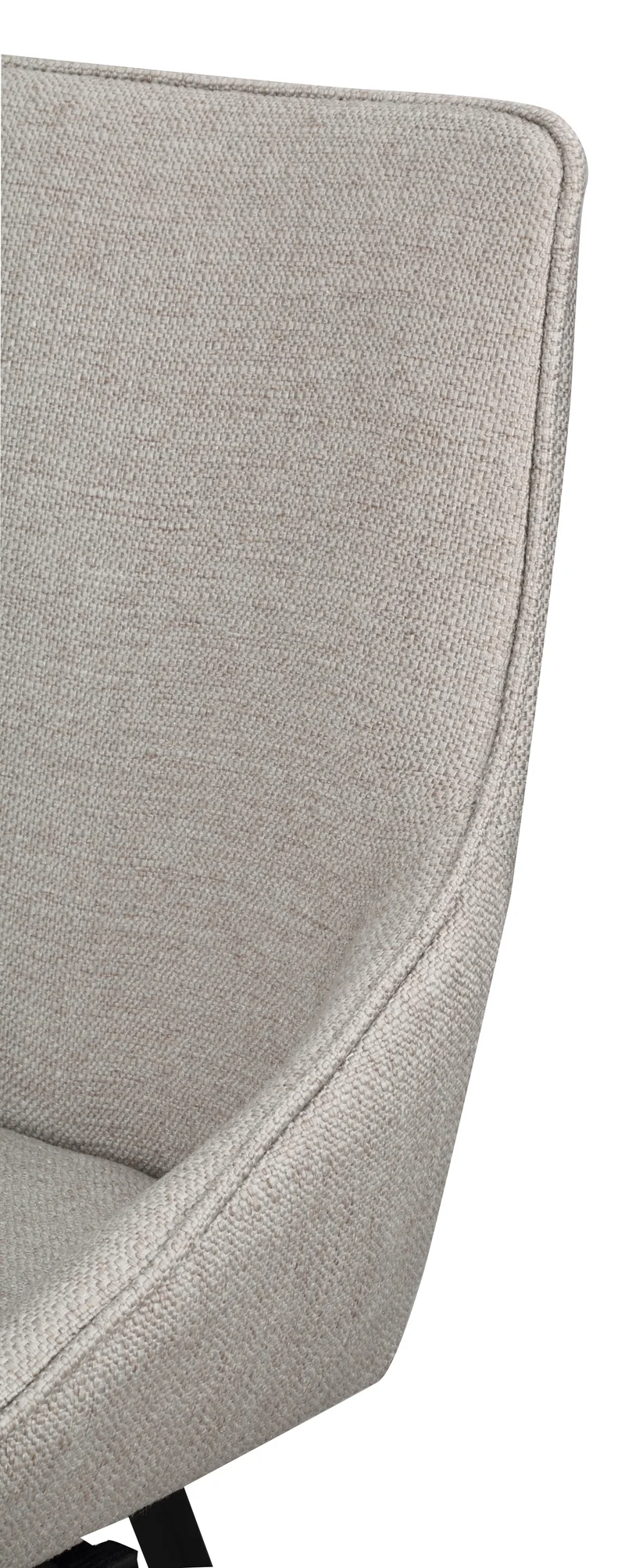 Polsterstuhl Lida, beige-grau