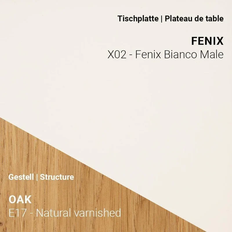 Esstisch TRAVA T2200 - Fenix & Eiche