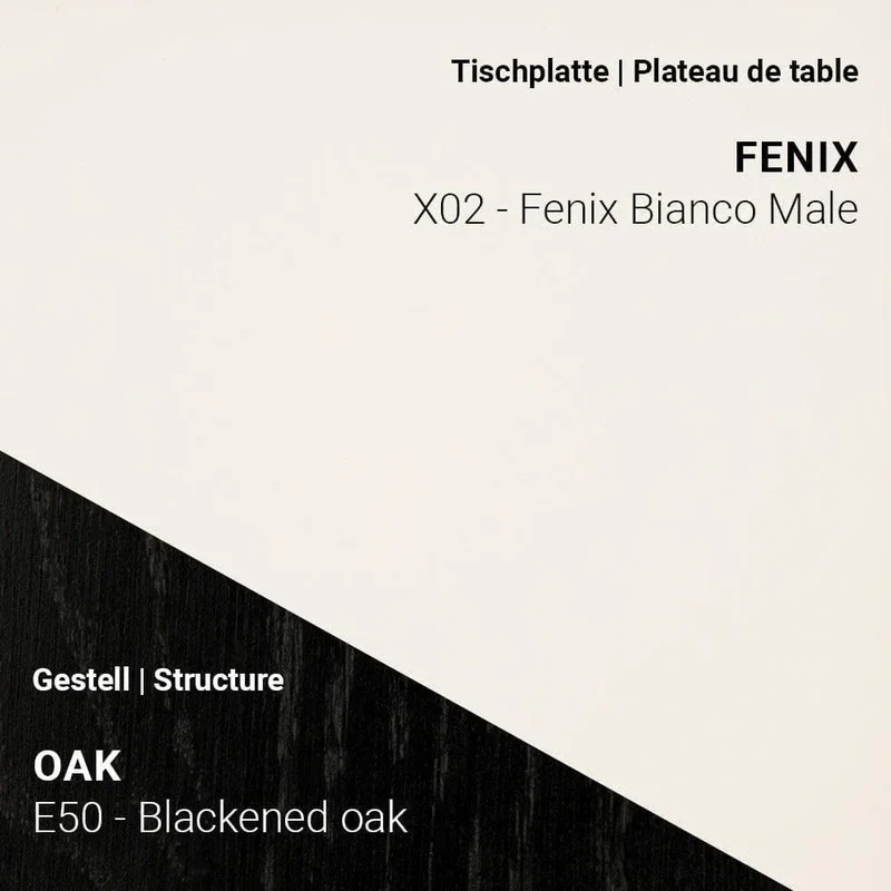 Esstisch TRAVA T2200 - Fenix & Eiche