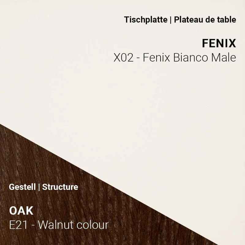 Esstisch TRAVA T2000 - Fenix & Eiche