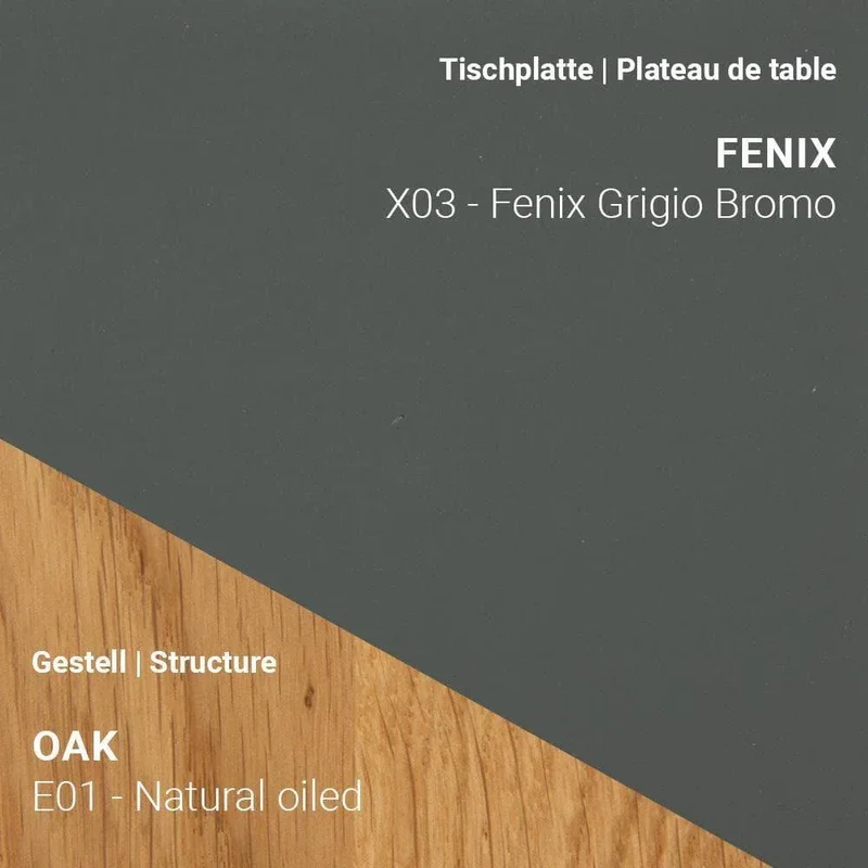 Esstisch TRAVA T2000 - Fenix & Eiche
