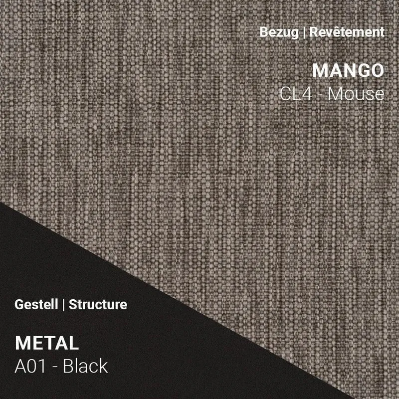 Stuhl MOOD 91 M0710 Drehbar - Stoff