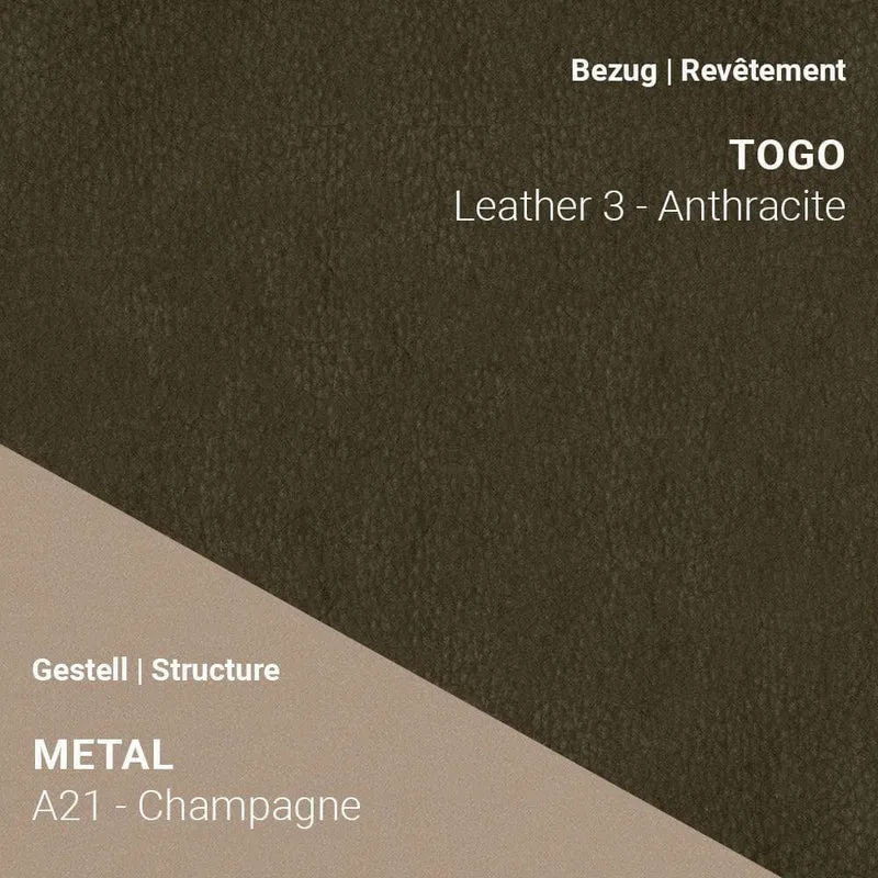 Stuhl COSY C0110 - Leder