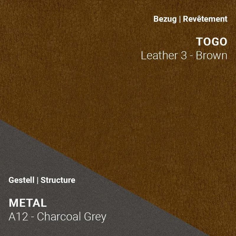 Stuhl COSY C0110 - Leder