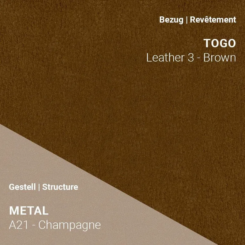 Stuhl COSY C0110 - Leder