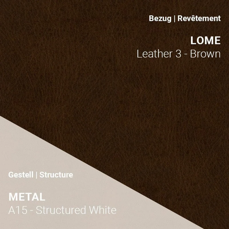 Stuhl COSY C0110 - Leder