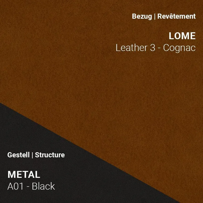 Stuhl COSY C0110 - Leder