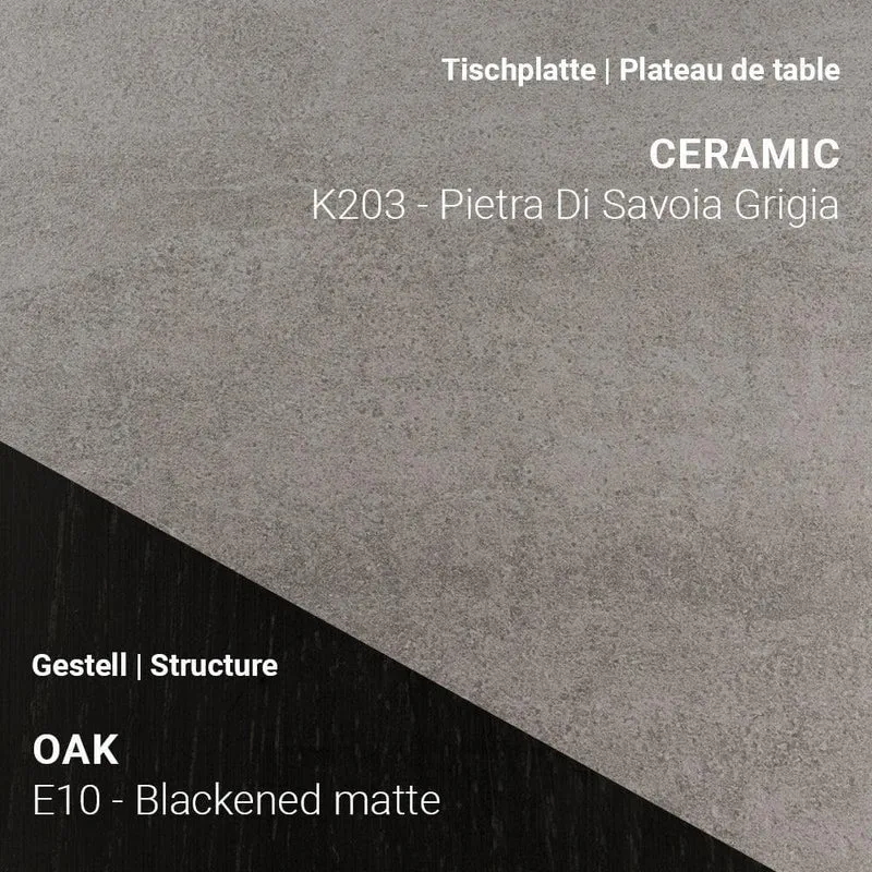 Ausziehtisch TERRA T0601 - Keramik & Eiche