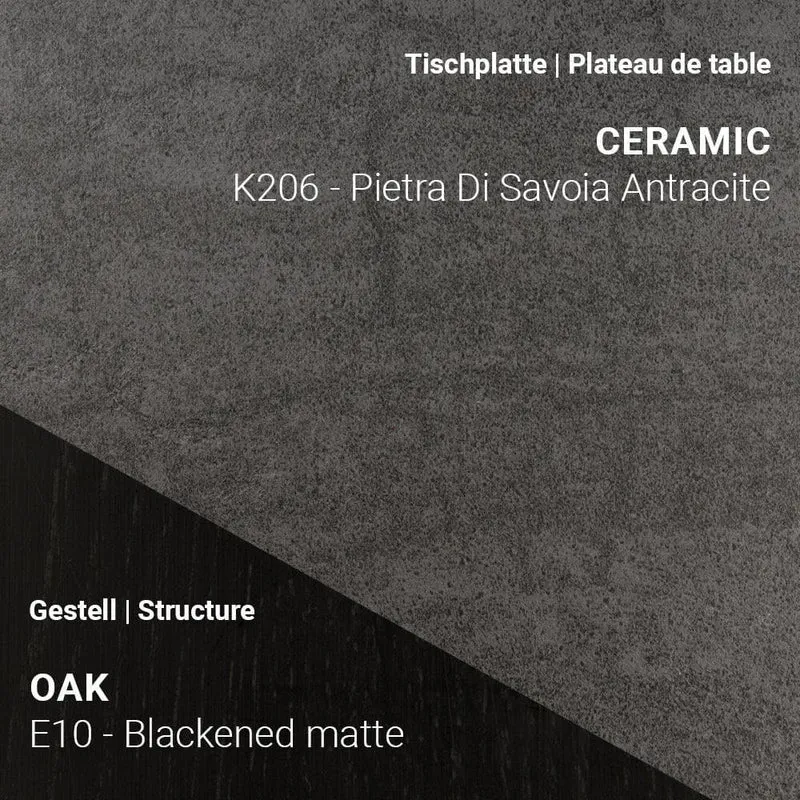 Ausziehtisch TERRA T0601 - Keramik & Eiche
