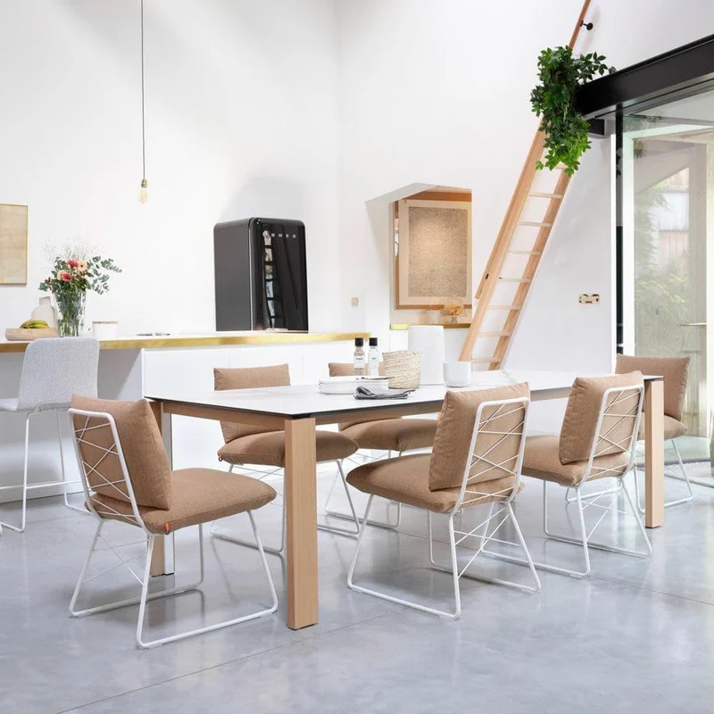 Esstisch TERRA T0500 - Keramik & Eiche