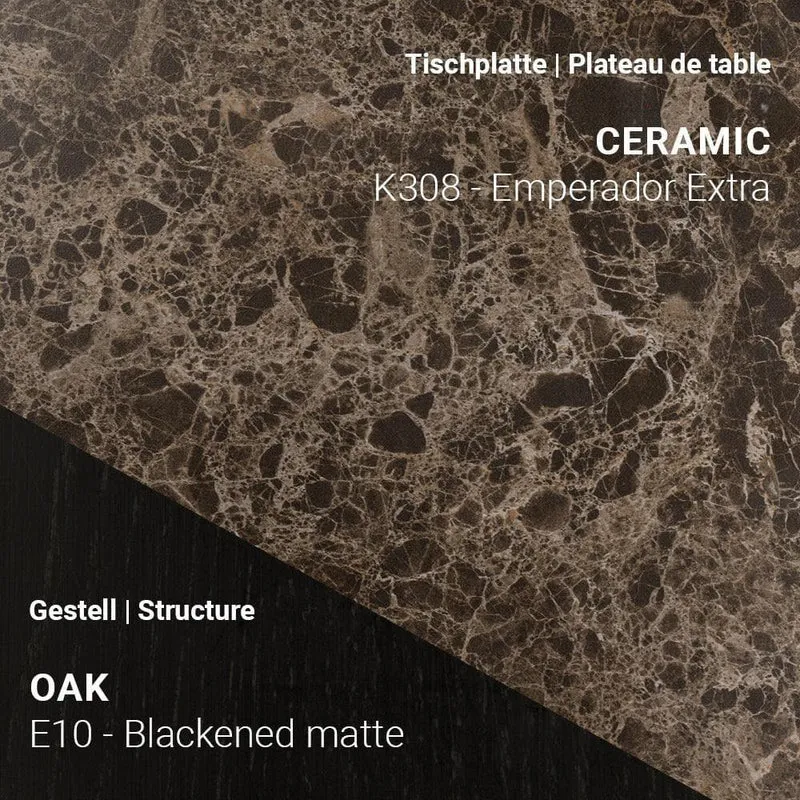 Esstisch TERRA T0500 - Keramik & Eiche