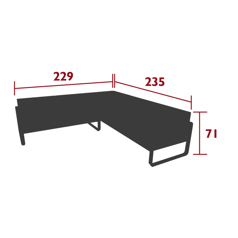 Modulares Sofa BELLEVIE - 2A