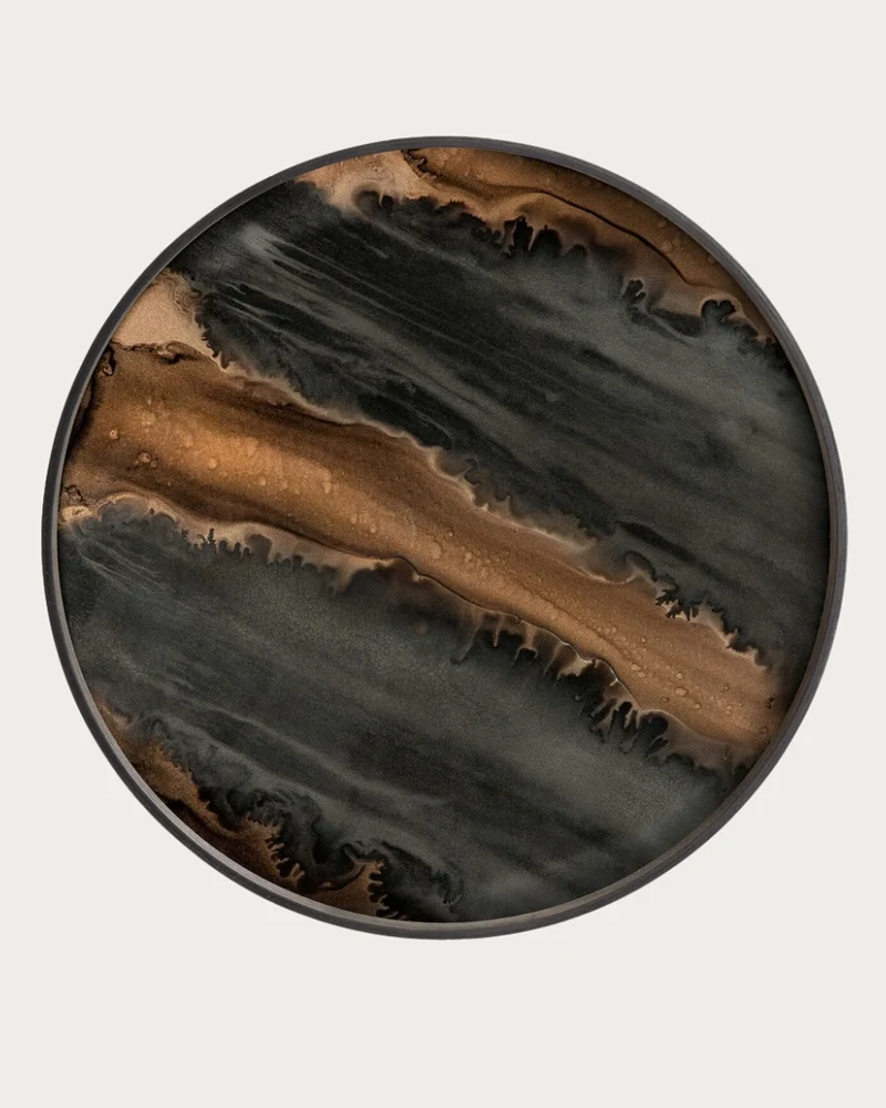 Tablett ORGANIC Bronze - Ø61