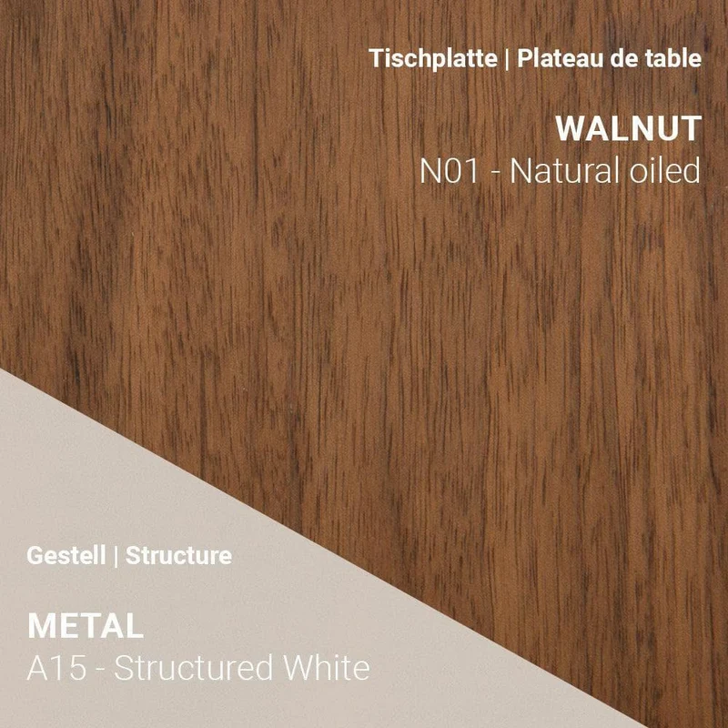 Ausziehtisch FLOAT T0501 - Nussbaum