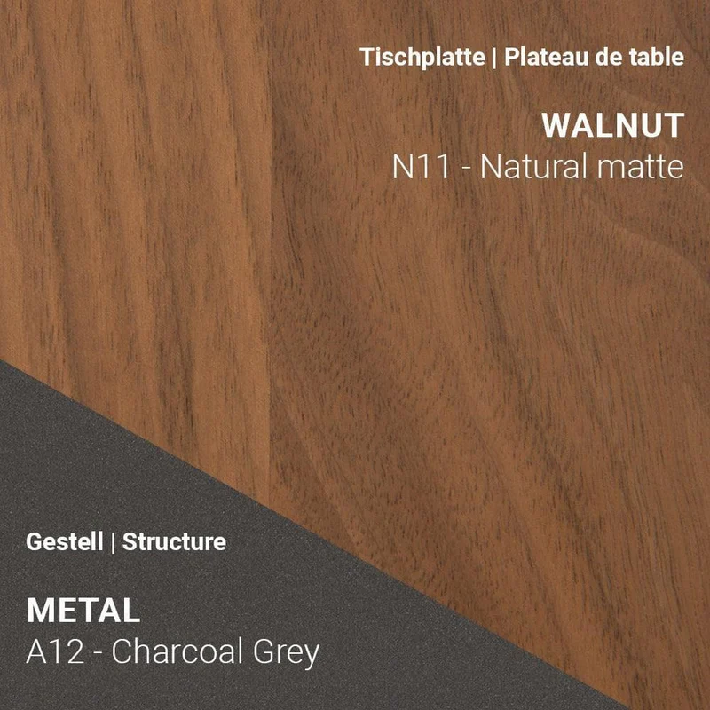 Ausziehtisch FLOAT T0501 - Nussbaum