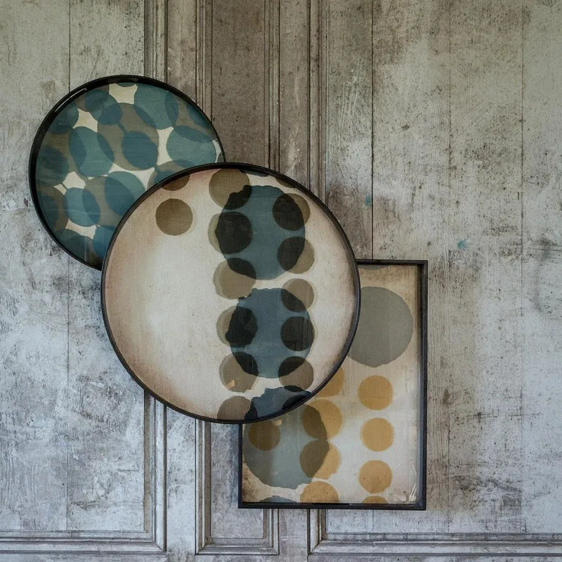 Tablett TRANSLUCENT SILHOUETTES Slates - Ø61