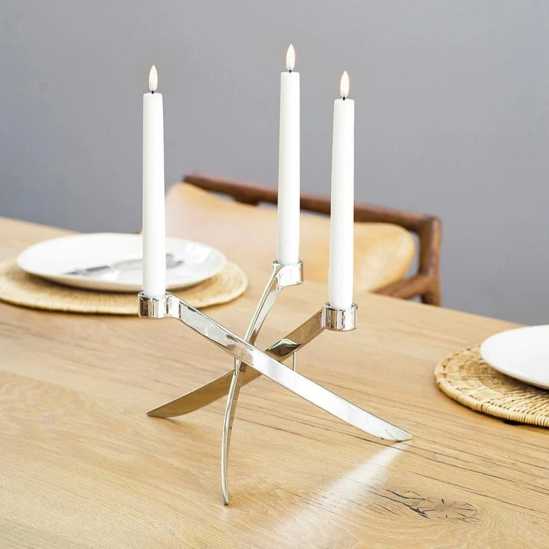 Kerzen SLIM TAPER LED Uyuni - Ivory