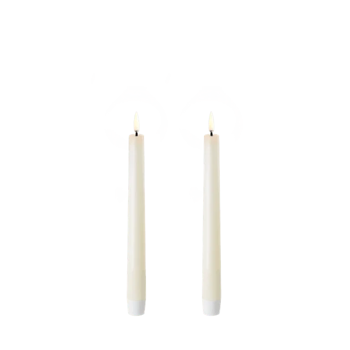 Kerzen SLIM TAPER LED Uyuni - Ivory