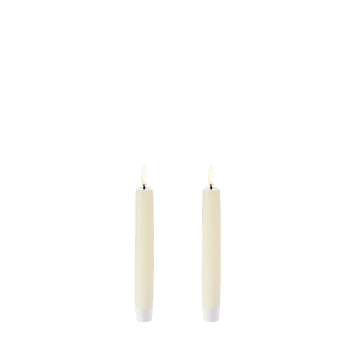Kerzen SLIM TAPER LED Uyuni - Ivory