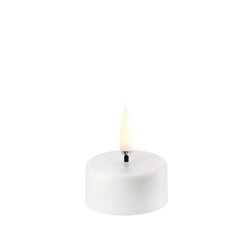 Kerze TEALIGHT LED Uyuni Weiß